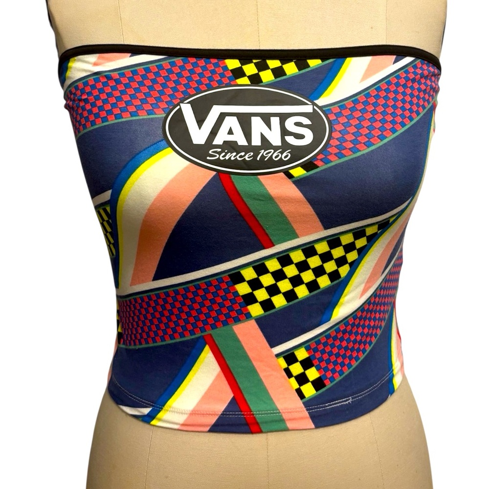 Vans Ramp Vested Tube Top Multi colored Women’s Size Medium
